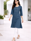 womens-embroidered-yoke-rayon-kurti-grey-1