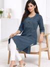 womens-embroidered-yoke-rayon-kurti-grey-2